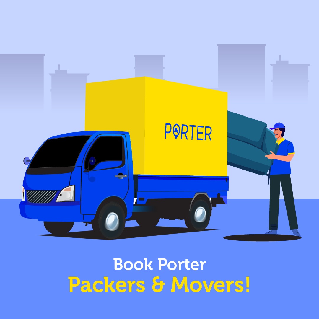 Porter Packers and Movers  Logo